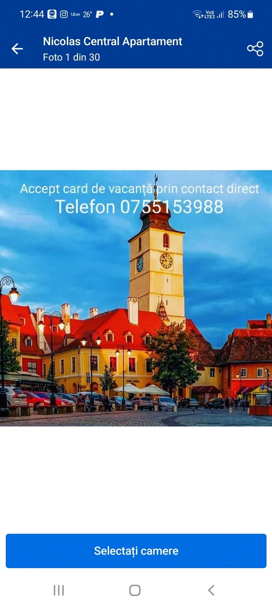 Apartament Nicolas Central Sibiu