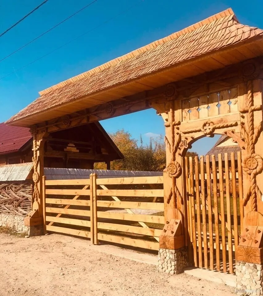 Casa Colț din Maramureș Ocna Șugatag