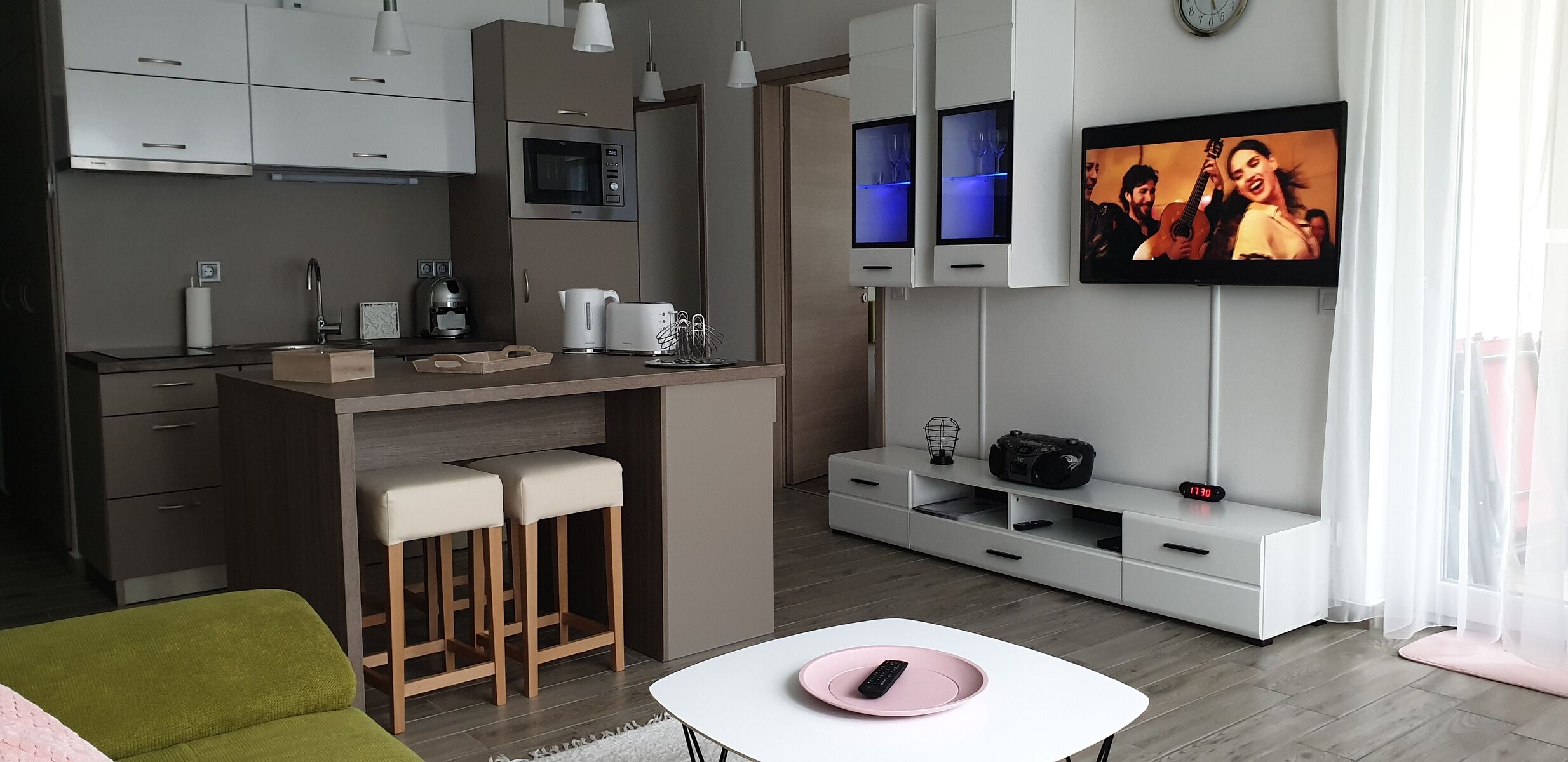 Amerikai konyh&aacute;s nappali