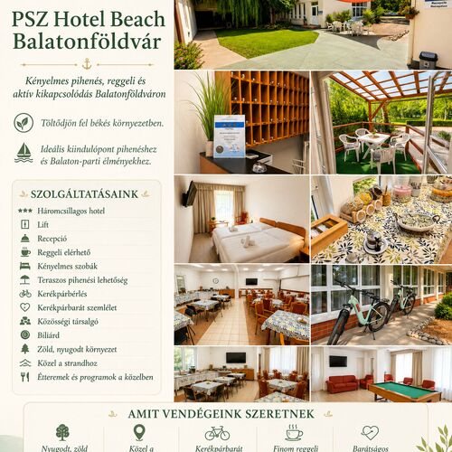 PSZ Hotel Beach Balatonföldvár