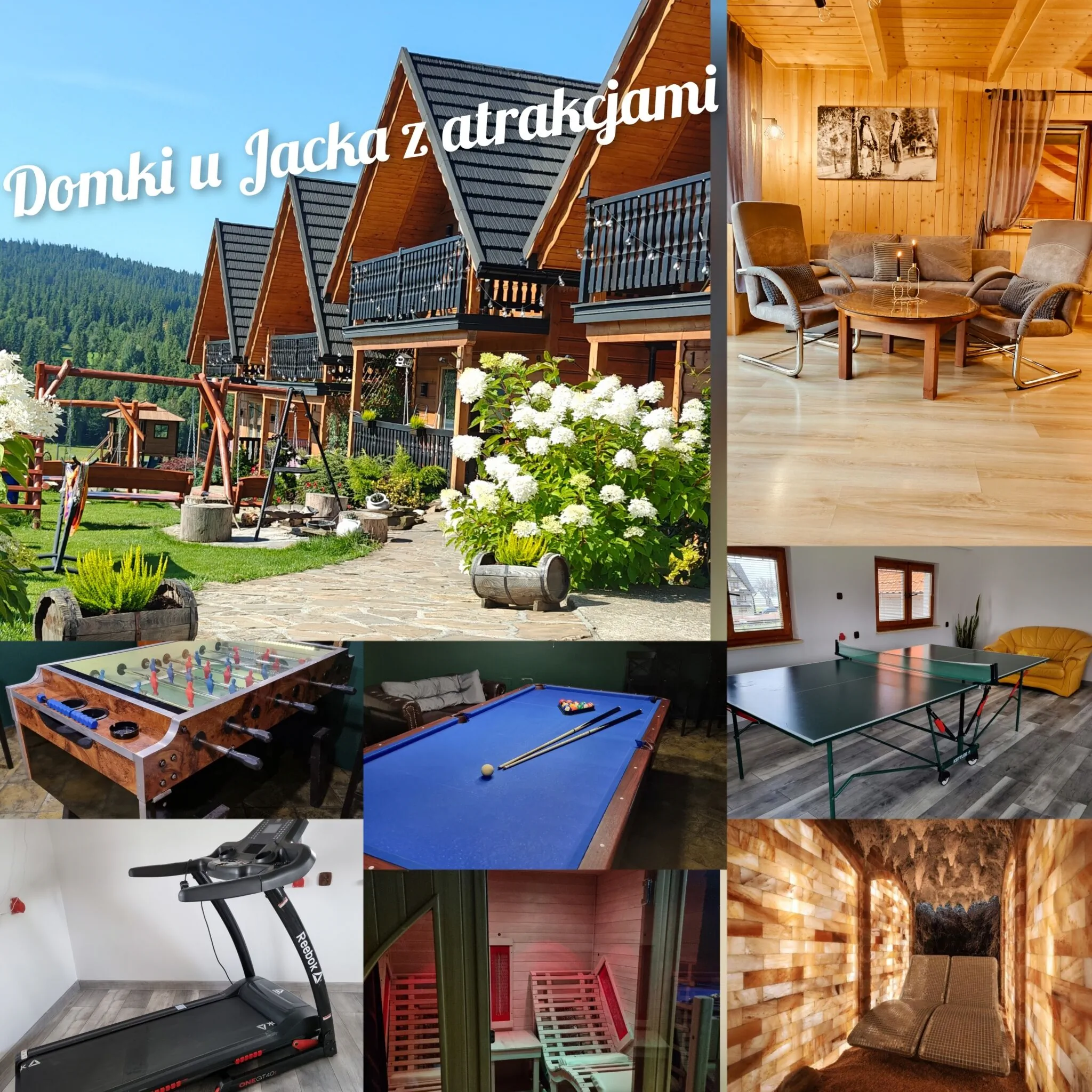 Domki u Jacka widok na góry - Sauna, Grota & Tężnia Zakopane