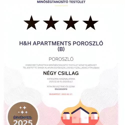 H&H Apartments Poroszló 021 kép