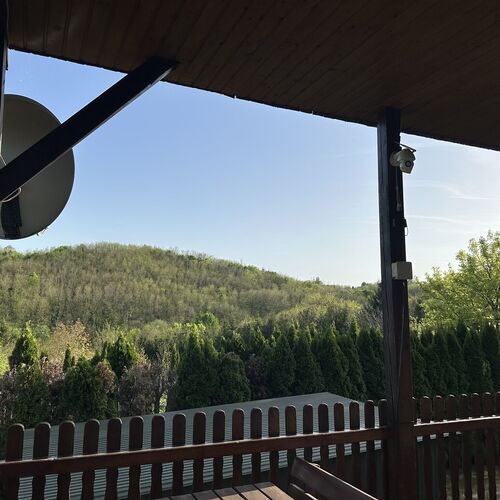 Középső apartman teraszának kilátása