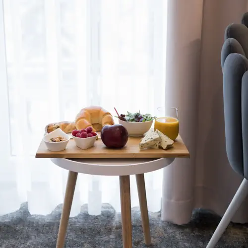 Śniadanie serwowane do apartamentu