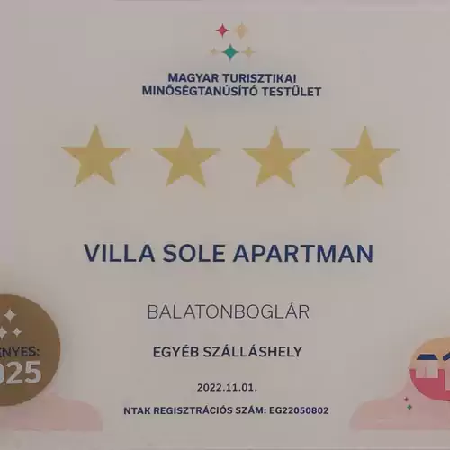 Villa Sole Balatonboglár 020 kép