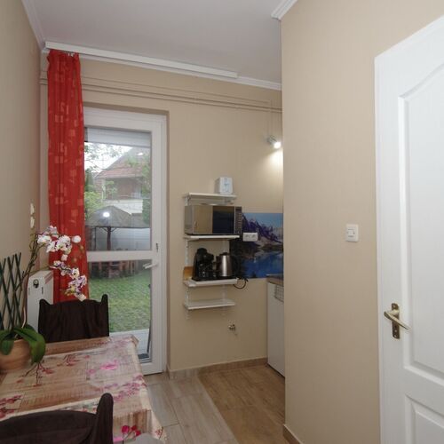 3 fős apartman konyhája