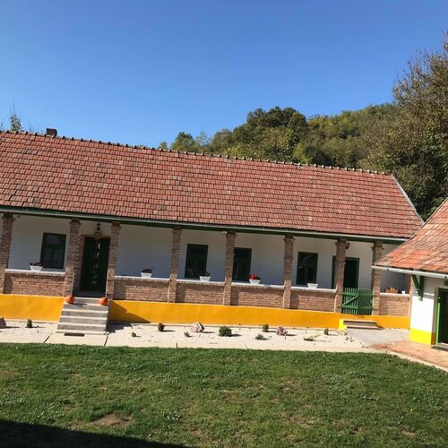 Vendégház és a konyha