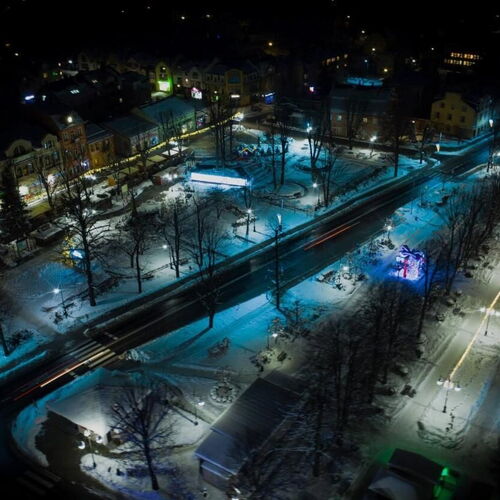 Rynek nocą