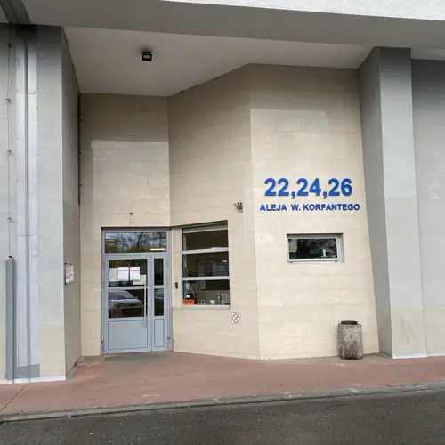 Apartament 1A wejście do budynku