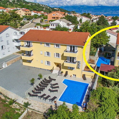 Apartmanok Medencével Baska, Krk - 18733 Baška  2
