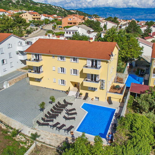 Apartmanok Medencével Baska, Krk - 18780 Baška  2