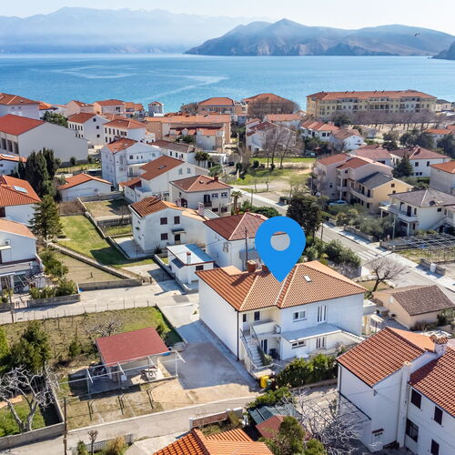 Apartmanok Parkolóhellyel Baska, Krk - 19434 Baška  2