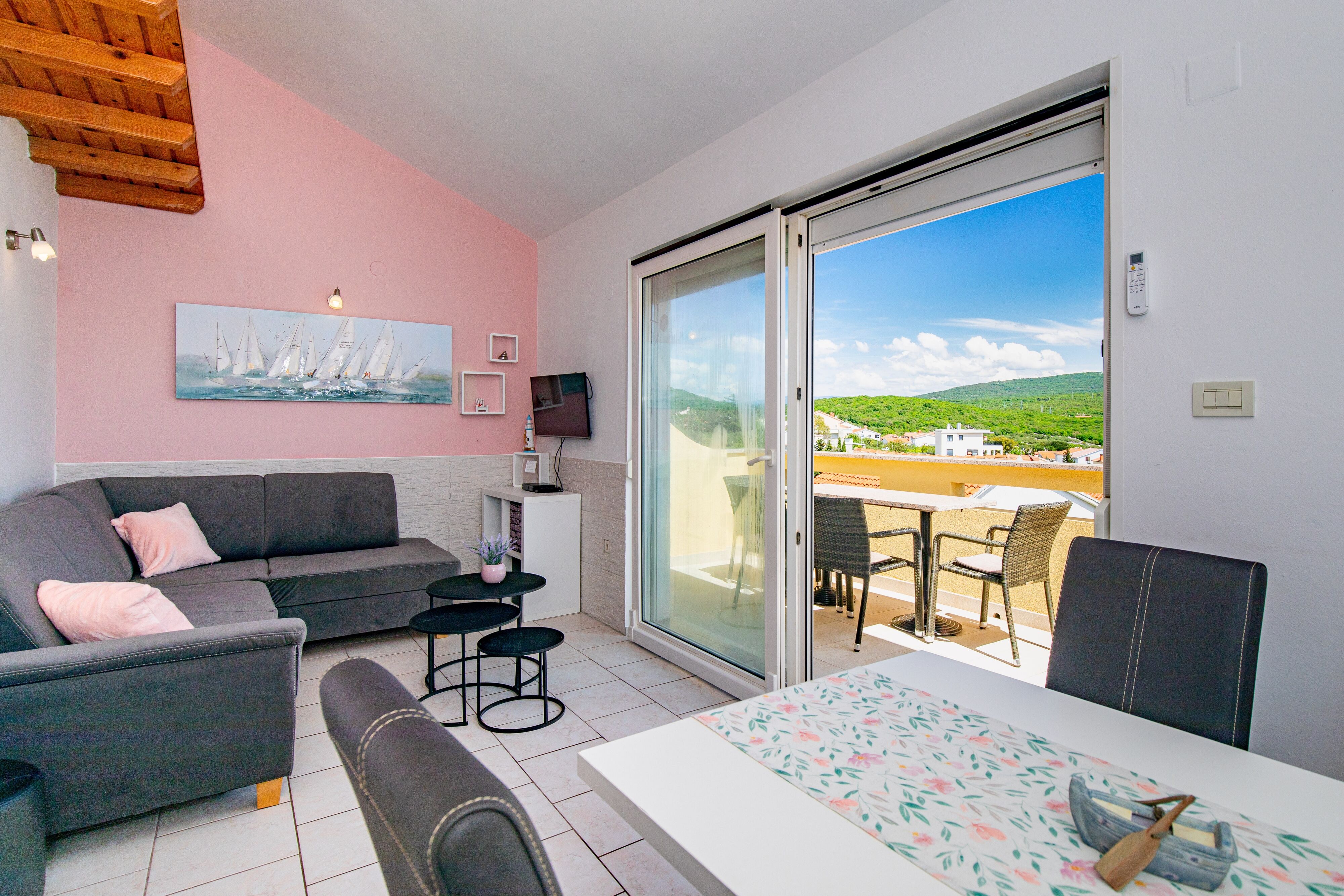 Apartmanok Parkolóhellyel Kornic, Krk - 19463 Kornić