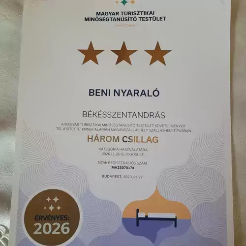 Beni Nyaraló Békésszentandrás 011 kép