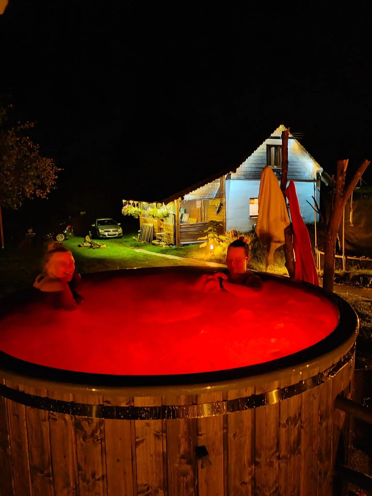 Domek SADKOWO - wśród jabłoni z balią ogrodową Wielin