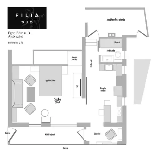 Filia Apartman Eger 008 kép