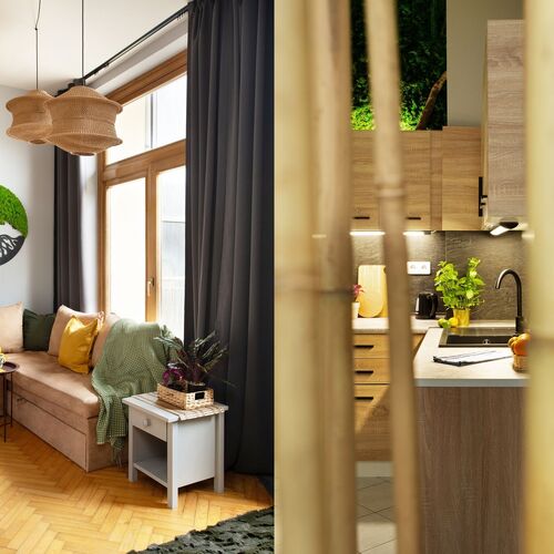 Kuchnia, pok&oacute;j dzienny