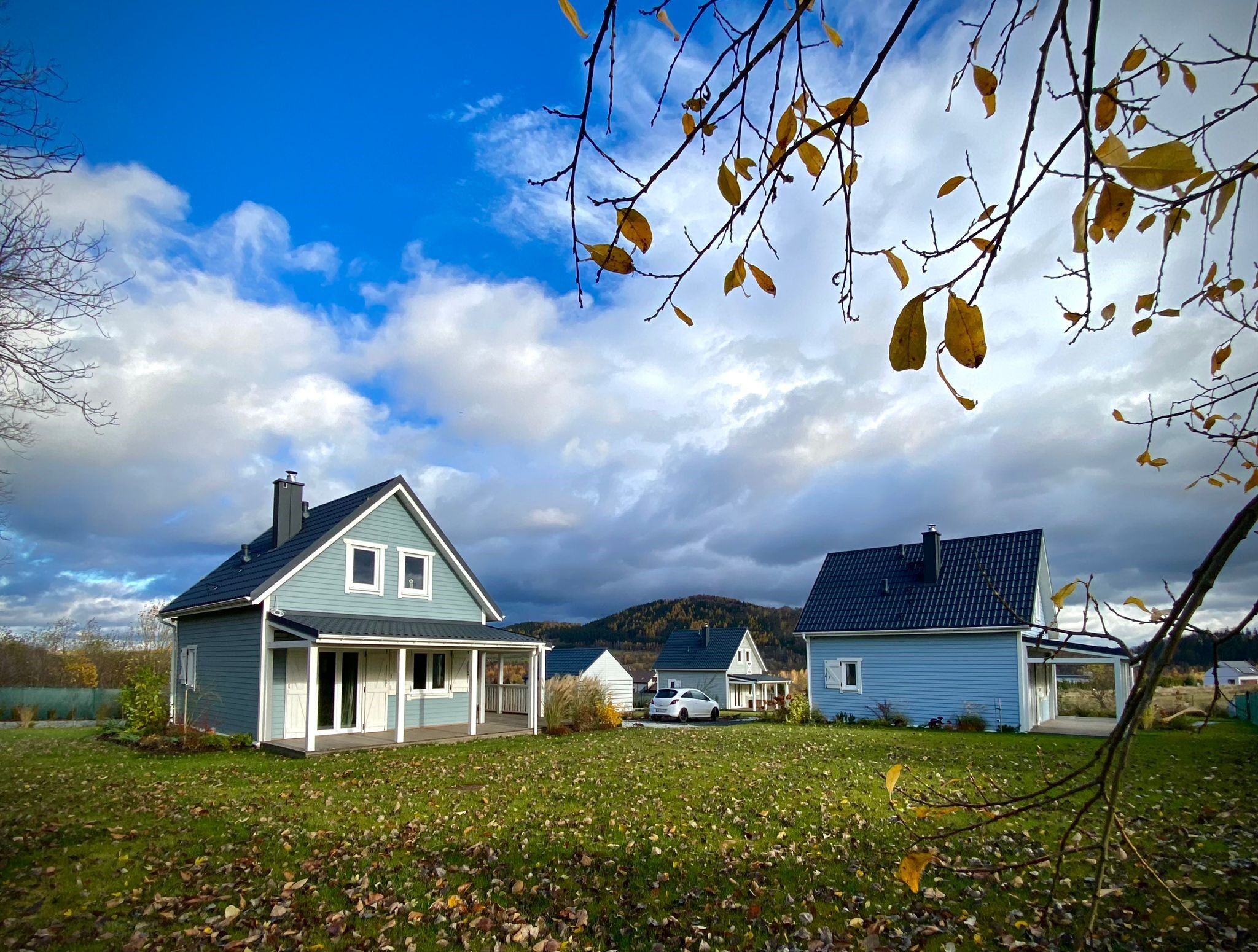 Osada Aurora domki całoroczne z jacuzzi Karpacz Miszkowice 