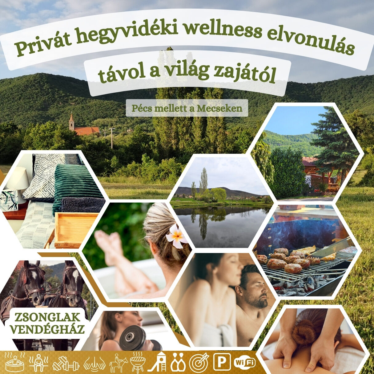 ZsongLak Vendégház Kővágószőlős