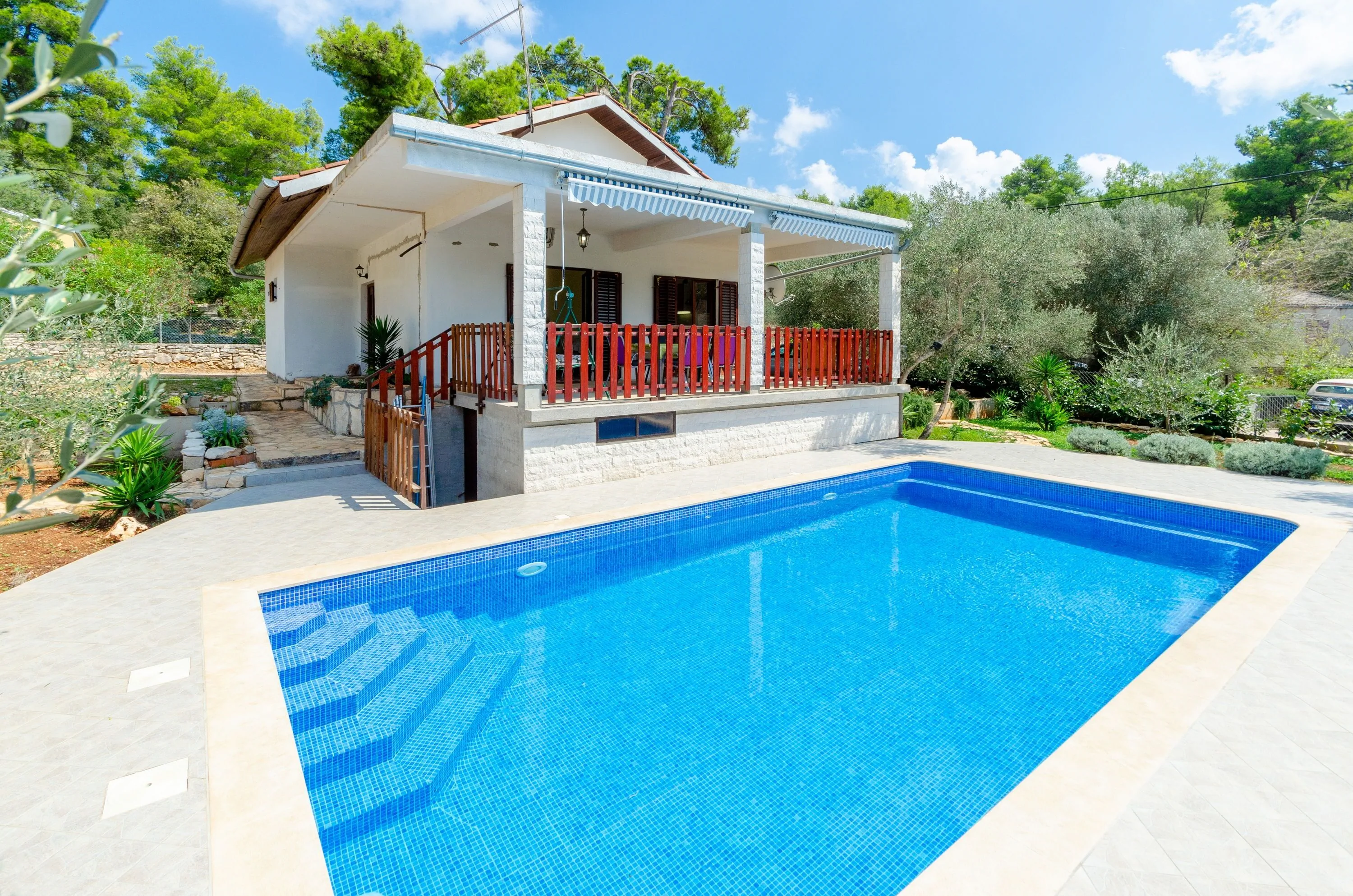 Ház Családok Részére Medencével Öböl Gradina, Korcula - 19317 Gradina