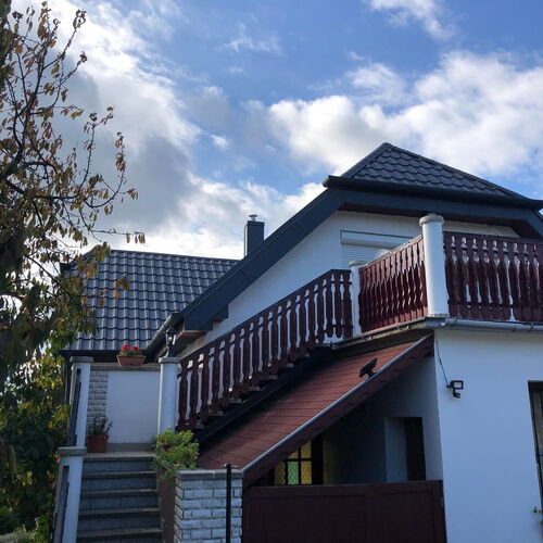 Hátsó apartman terasza
