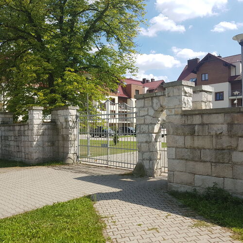 wejście na teren osiedla