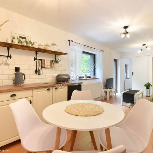 Apartament dwupokojowy z oddzielną sypialnią i tarasem