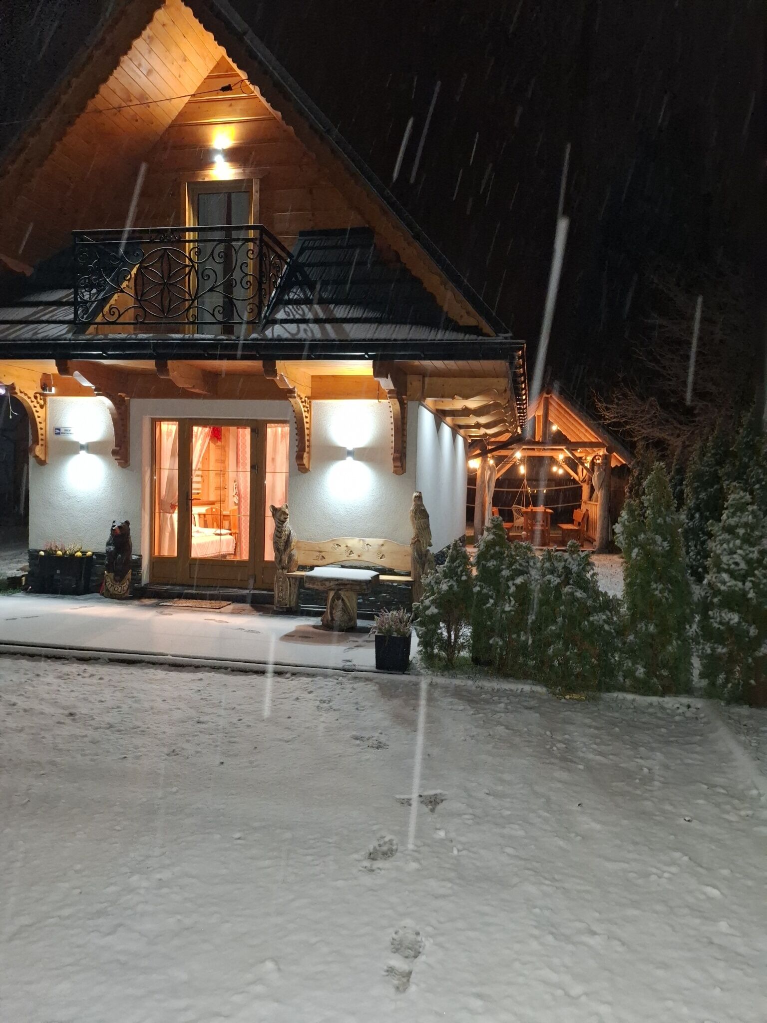 Domek w górach Podczerwone Czarny Dunajec