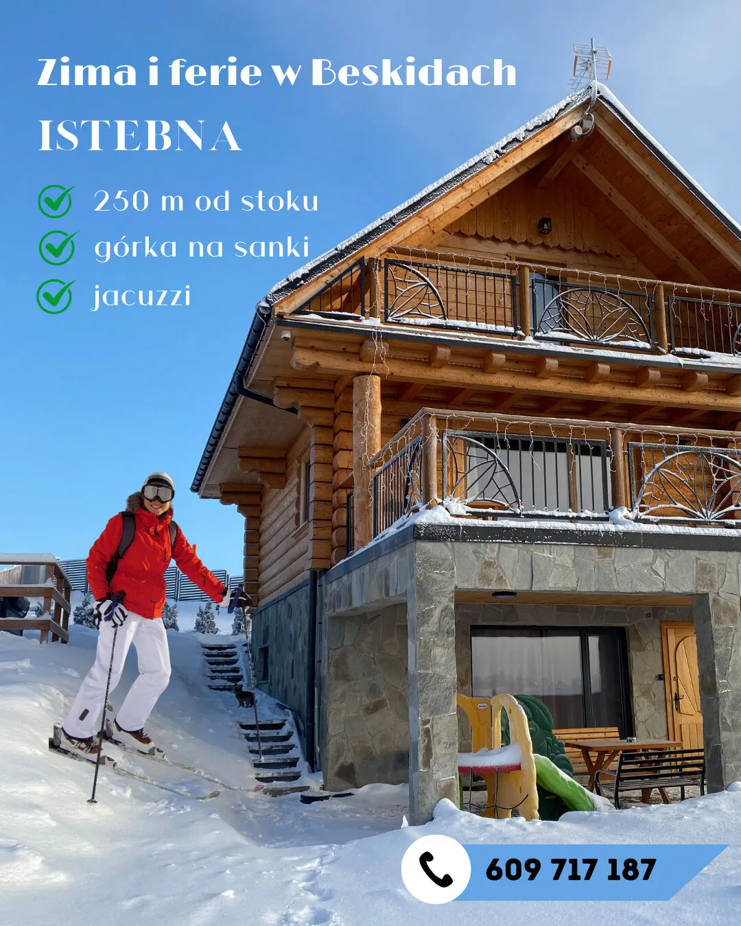 Złoty Groń log houses & apartments Istebna