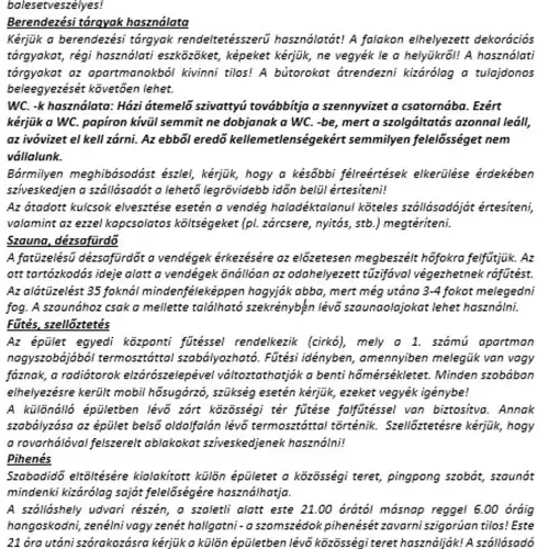 Hétlámpás Vendégház Hollókő 054 kép
