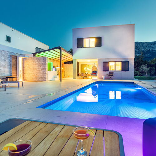 Luxusvilla Medencével Baska, Krk - 19671 Baška