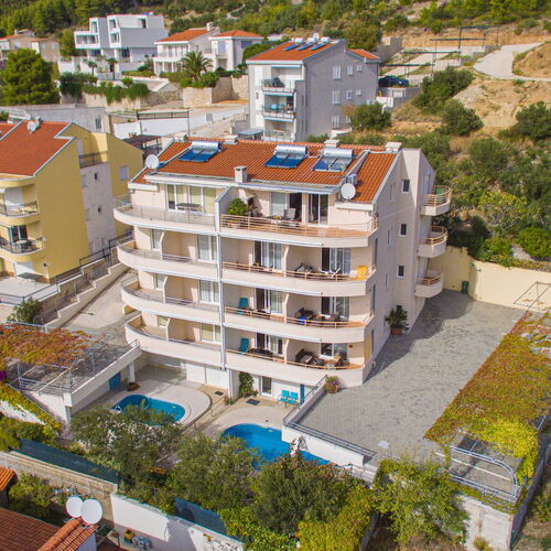 Apartmanok Családok Részére Medencével Brela, Makarska - 20066 Brela  4