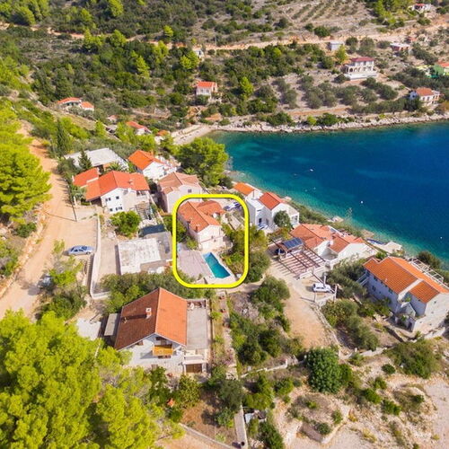 Ház Családok Részére Medencével A Tenger Mellett Öböl Mikulina Luka, Korcula - 20116 Mikulina Luka  4