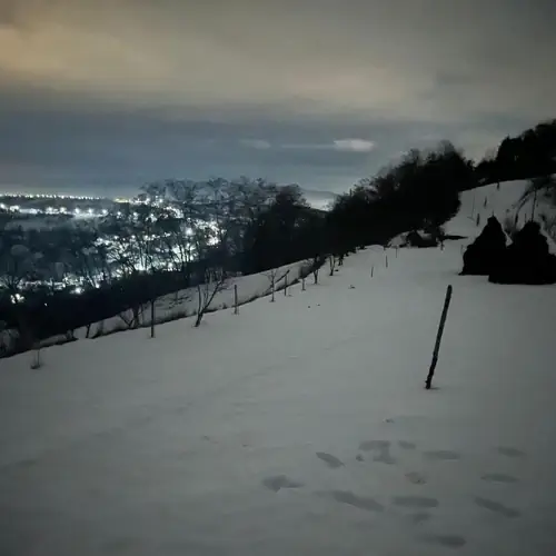 Cea mai frumoasa priveliste iarna poate fi admirata aici.