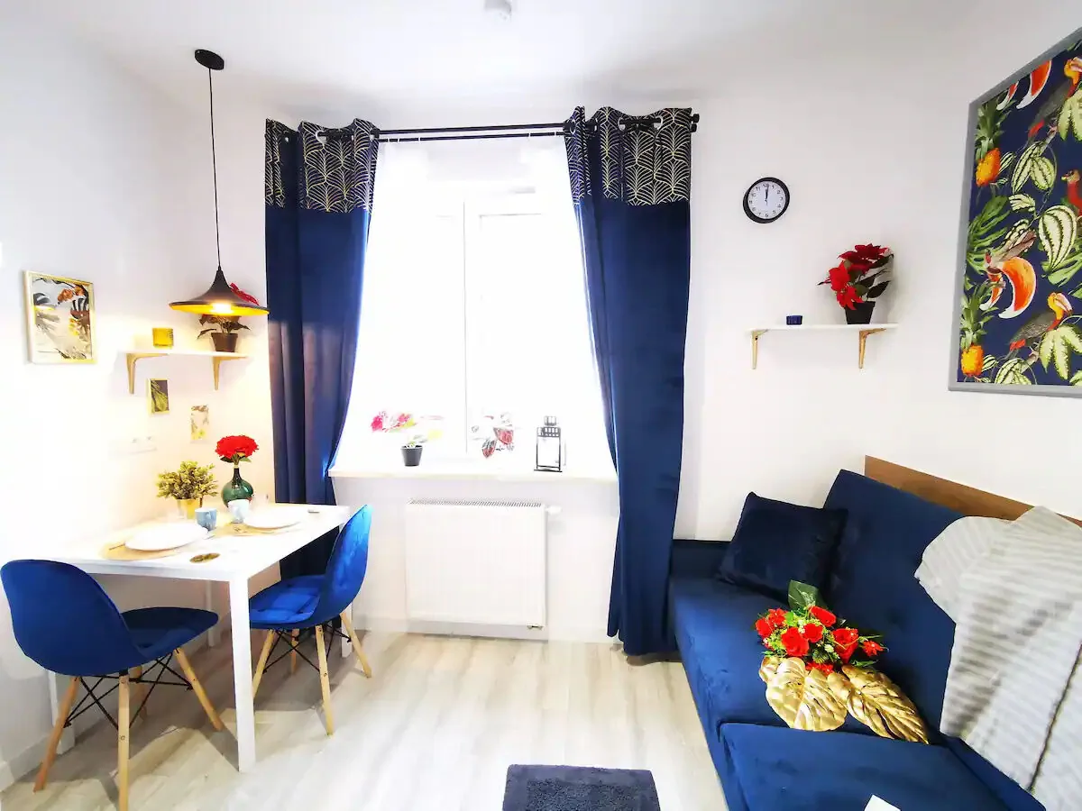 4-3 Stylowa mała kawalerka nad kanałem Warszawa