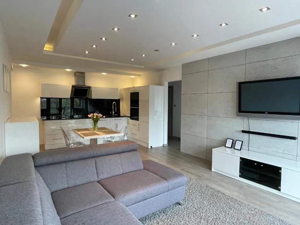 Nowoczesny Apartament z widokiem na rzekę i jezioro Ełk