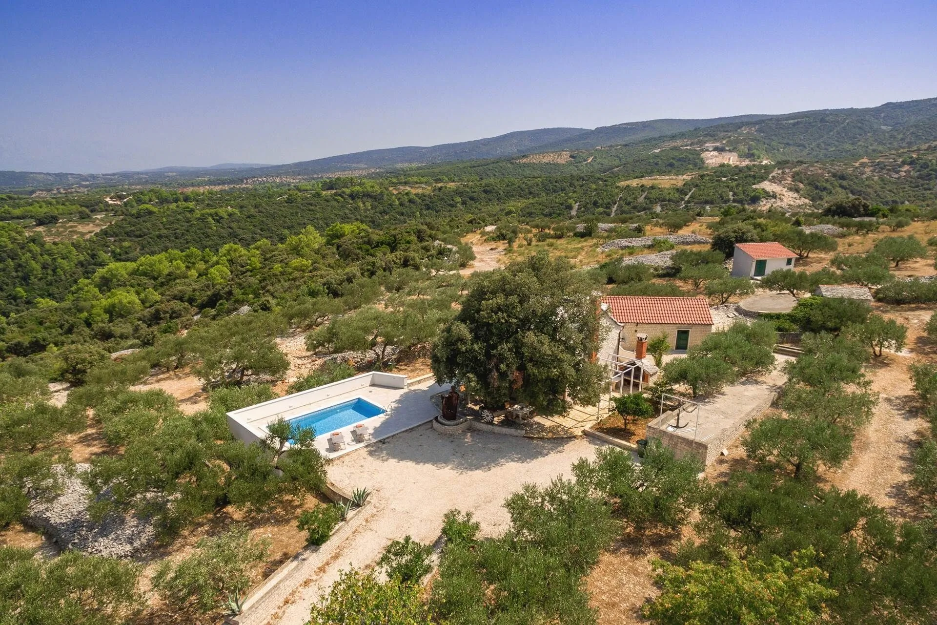 Family Friendly House With A Swimming Pool Pučišća, Brač - 21243 Pučišća