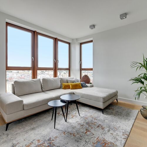 Sea Towers 24 Apartament Portowy z widokiem na port i miasto 