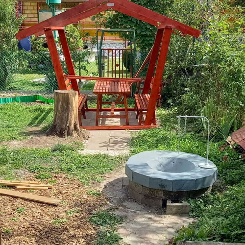 Szalonnasütő, kerti kiülő