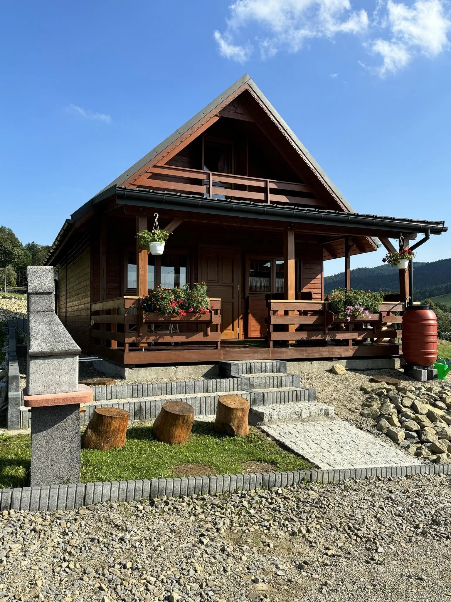 Bercikówka - domek w górach Łabowa