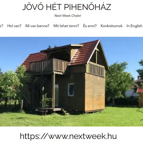 Jövő Hét Pihenőház Poroszló 003 kép