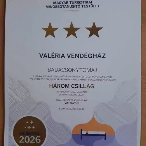 Valéria Vendégház Badacsonytomaj 015 kép