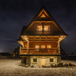 Domek Na Przełęczy wood house & mountain view Murzasichle