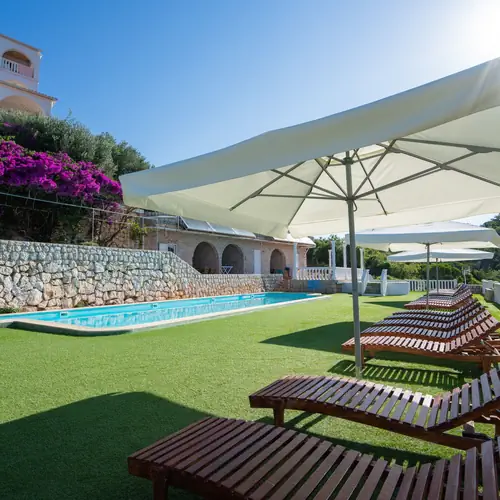 First pool located in front of house Maslina 