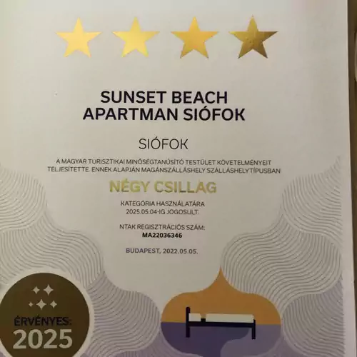 Top Sunset Beach Apartman Siófok 035 kép