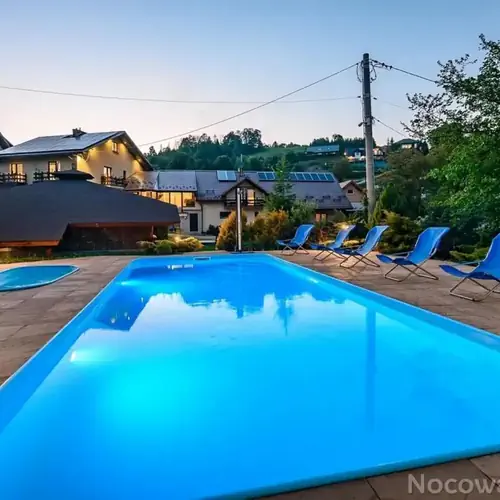 Basen podgrzewany w Osadzie nad Słotwinką w Krynicy-Zdroju