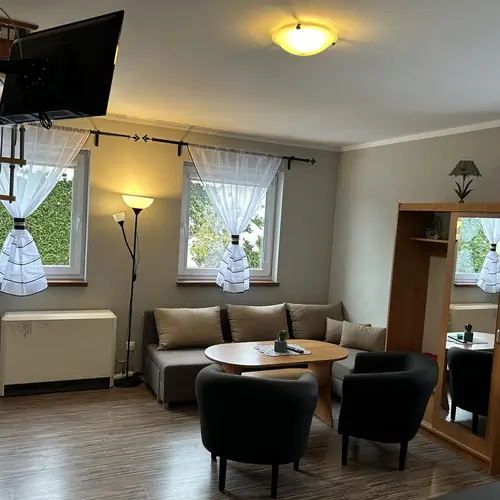 salon ,apartament trzypokojowy