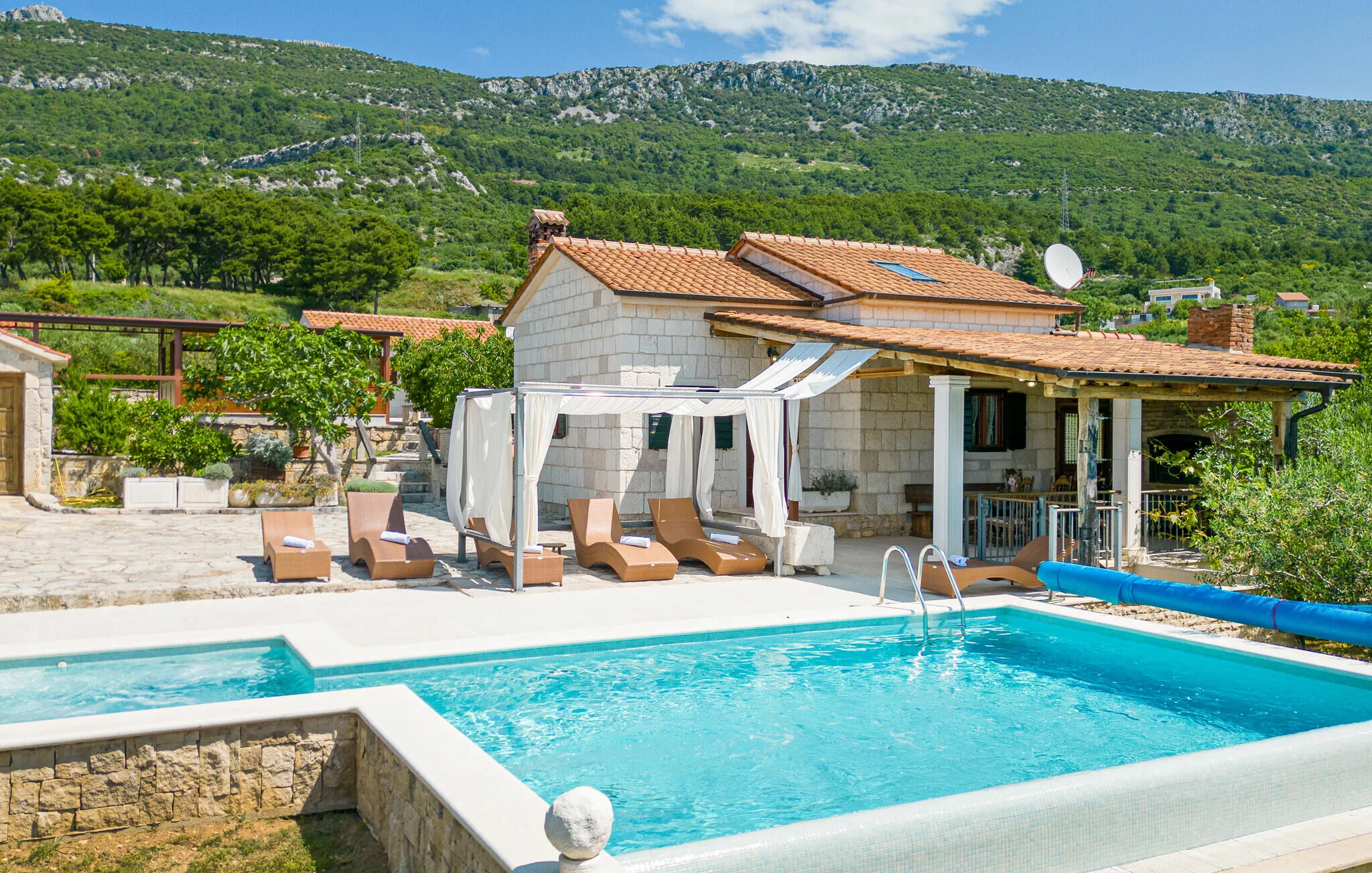 Vendégház Kaštel Lukšić - CLD036