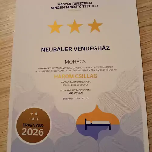 Neubauer Vendégház Mohác 020 kép