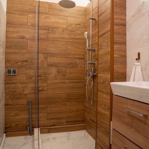 Baie complet utilata pentru intreaga familie.